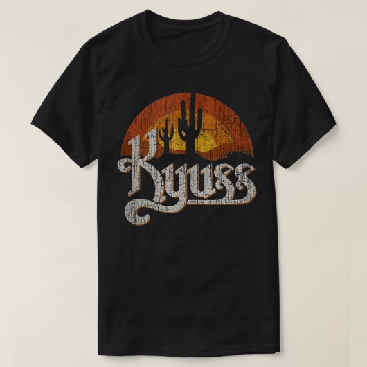 Kyuss Sunset 1987 Classic T-shirt (Design voorkant)