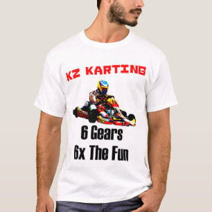 KZ Karting - 6 tandwielen 6x de vun T-shirt