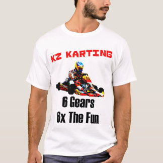 KZ Karting - 6 tandwielen 6x de vun T-shirt