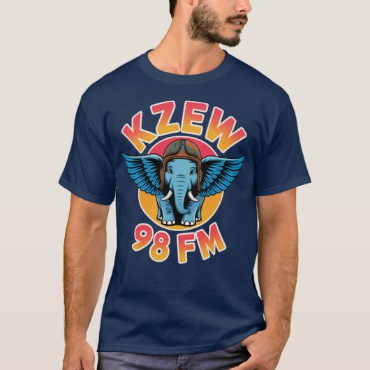  KZEW - Dallas, TX T-shirt (Voorkant)