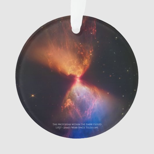 L1527 en Protostar - James Webb Space Telescope Ornament (voorkant)