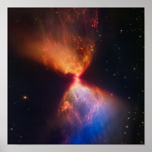 L1527 en Protostar James Webb Telescope Poster