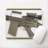 L1A1 FAL Mousepad Muismat (Met muis)