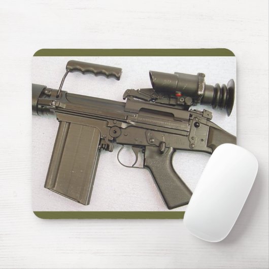 L1A1 FAL Mousepad Muismat (Met muis)