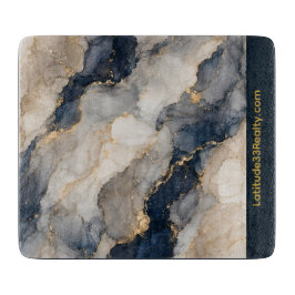 L33 Signature Marmer Kunstglas Snijplank