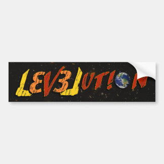L3V3LUT!ON BUMPERSTICKER