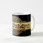 L69 DESIGN GOUDEN BANNER KOFFIEMOK (Voorkant rechts)