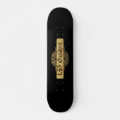L69 DESIGN GOUDEN BANNER PERSOONLIJK SKATEBOARD (Voorkant)