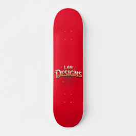 "L69 DESIGN" logo Skateboard