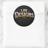 L69 DESIGN logo Sticker (Tas)