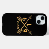 L69 DESIGN PIJLEN Case-Mate iPhone CASE (Achterkant (horizontaal))