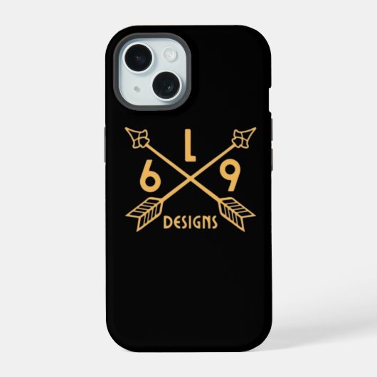 L69 DESIGN PIJLEN iPhone 15 CASE (Achterkant)