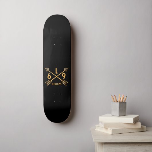 L69 DESIGN PIJLEN PERSOONLIJK SKATEBOARD (Muurkunst)