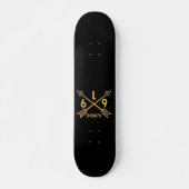L69 DESIGN PIJLEN PERSOONLIJK SKATEBOARD (Voorkant)