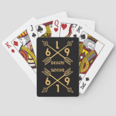 L69 DESIGN PIJLEN POKERKAARTEN (Achterkant)