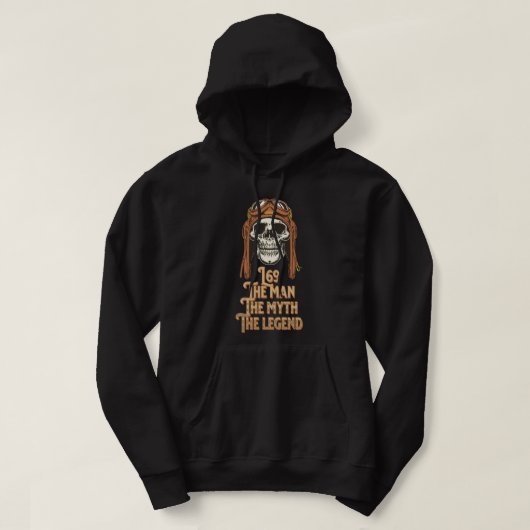 L69 HET MAN DE MYTH DE LEGEND HOODIE (Design voorkant)