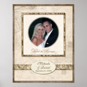L743 11x14 Wedding Gift - Persoonlijk met foto Poster
