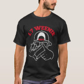 L7 Weenie Funny Baseball Softball T-shirt (Voorkant)