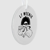 L7 Weenie Ornament (voorkant)