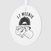 L7 Weenie Ornament (voorkant)