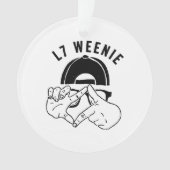 L7 Weenie Ornament (voorkant)