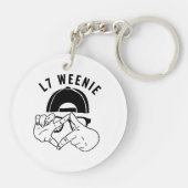 L7 Weenie Sleutelhanger (Achterkant)