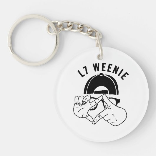 L7 Weenie Sleutelhanger (Voorkant)