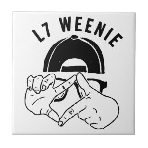 L7 Weenie Tegeltje