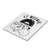 L7 Weenie Tegeltje (Zijkant)