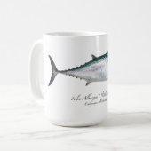 L 15 oz False Albacore Grote Koffie Mok (Voorkant links)