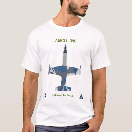 L-39 Estland 1 T-shirt (Voorkant)