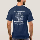 L.A. Co. F.D. bataljon 2 T-shirt (Achterkant)