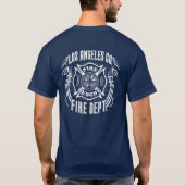 L.A. Co. F.D. Tribaal ontwerp T-shirt (Achterkant)