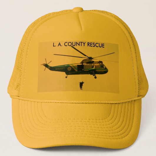 L.A. County Sheriff Rescue, L. A. LAND RESCUE Trucker Pet (Voorkant)