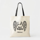 L.A. de canvas tassen van de douanenaam van Wings (Voorkant)