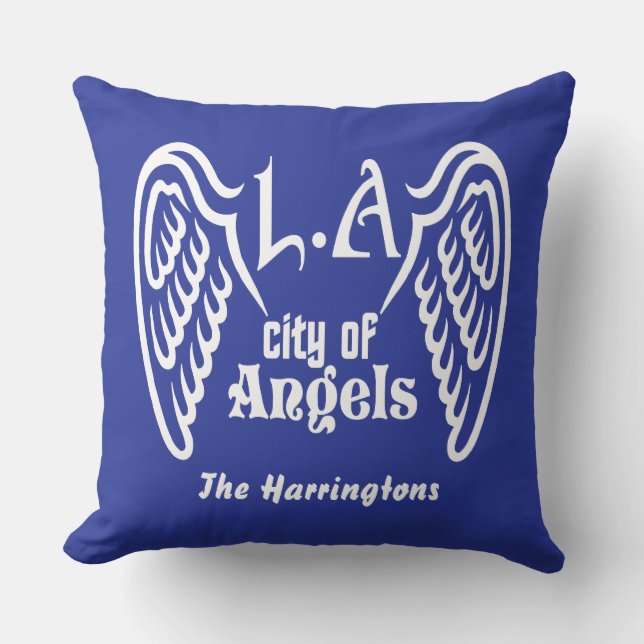 L.A. de douanenaam van Wings & de kussen van de kl (Voorkant)