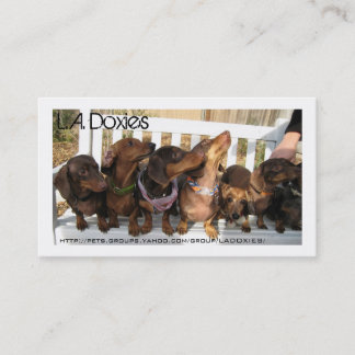 L.A.Doxies [Rufus] Visitekaartje