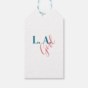 L. A. Girl Los Angeles Moderne Minimalistische Een Cadeaulabel