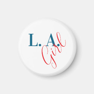 L. A. Girl Los Angeles Moderne Minimalistische Vla Magneet