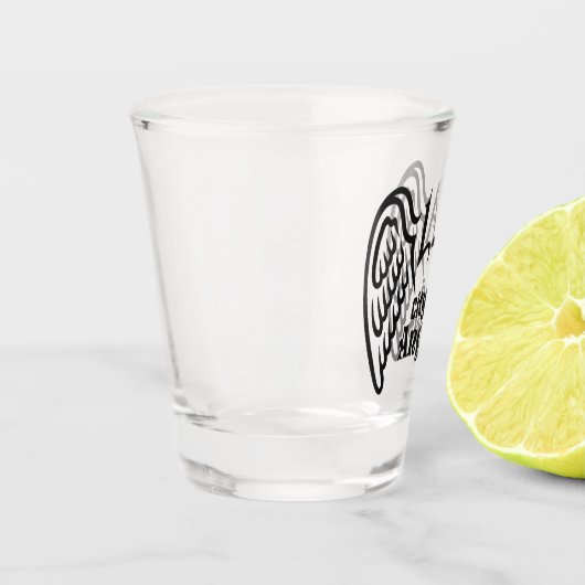 L.A. glas voor het schot van ringen (Links)