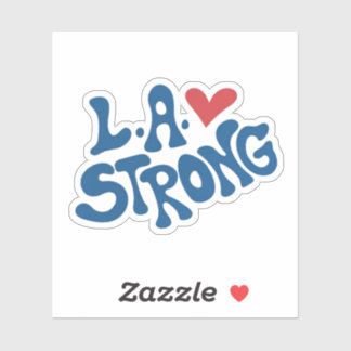 L.A. Strong, Californië Wildfire ondersteuning Sticker