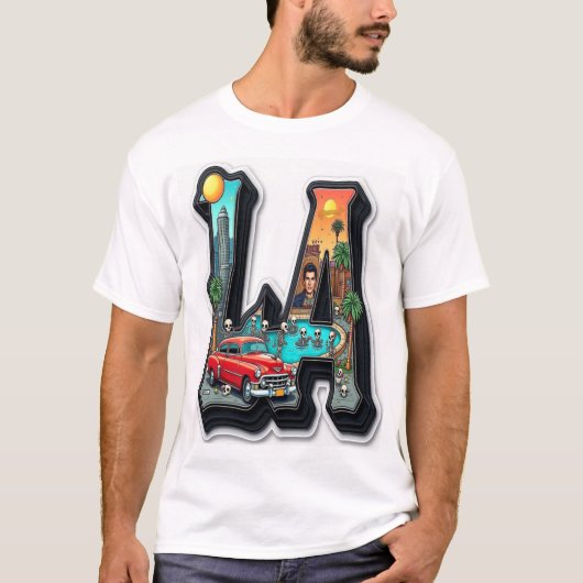 L.A T-SHIRT (Voorkant)