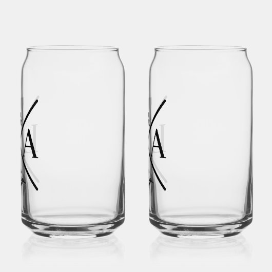 L.A.X 16 oz. glazen blik (Links)