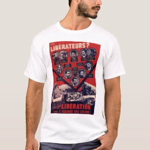 l ' affiche rouge t-shirt