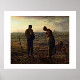 L’Angélus (Het Angelus) – Jean-François Millet Poster