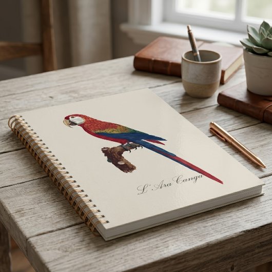 L' Ara Macao / Scarlet Macaw Planner