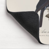 L' Ara Noir a Trompe / Palm Cockato Muismat (Hoek)