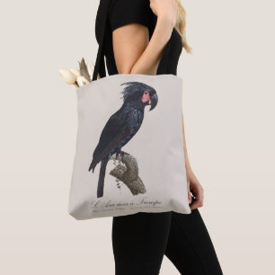 L' Ara Noir a Trompe / Palm Cockato Tote Bag