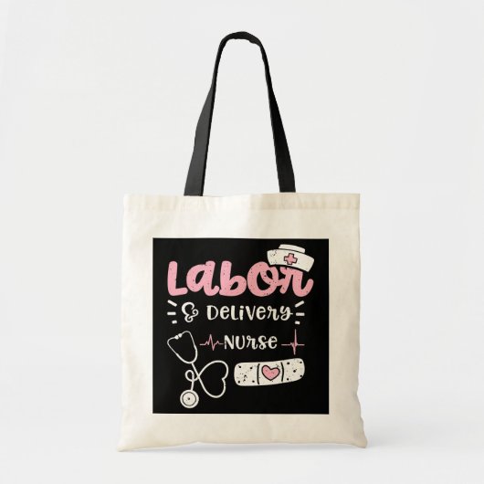 L Arbeidsvoorziening Verpleegkundige Gezegden Tote Bag (Voorkant)