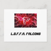 L.b.f.f.a. valken onder 8 briefkaart (Voorkant)
